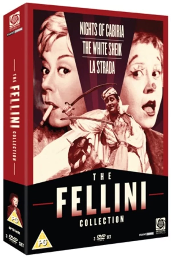The Fellini Collection [PG] DVD Box Set Region 2 Brand New