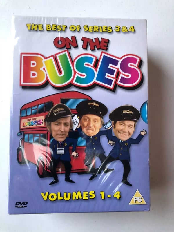 On The Buses: Parhaat sarjoista 3 & 4 DVD-boksi On The Buses: Parhaat sarjoista 3 & 4 DVD-boksi