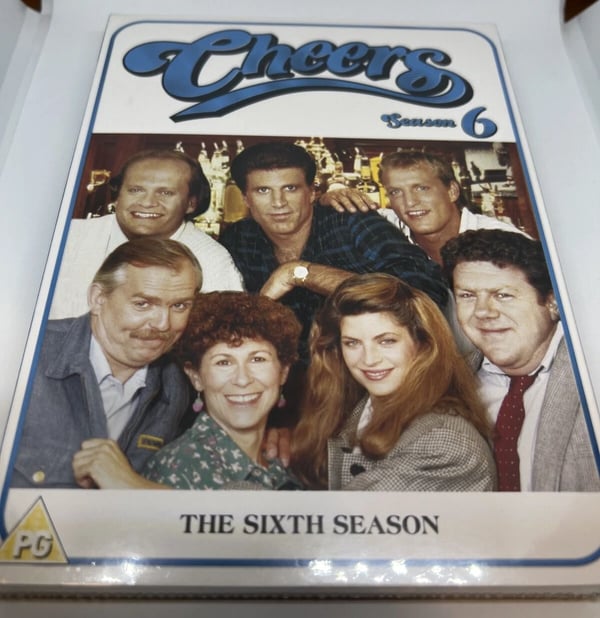 Cheers Sesong 6 Sjette DVD Boks Sett 4 Plater Region 2