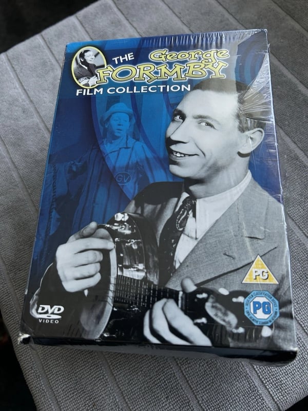 George Formby Film Collection (DVD, 2010) 7 Discs Boxset Region 2 Brand New