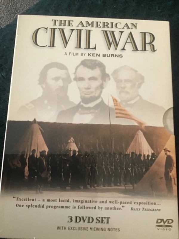 The American Civil War (DVD, 2002) - Ken Burns dokumenttisarja The American Civil War (DVD, 2002) - Ken Burns dokumenttisarja