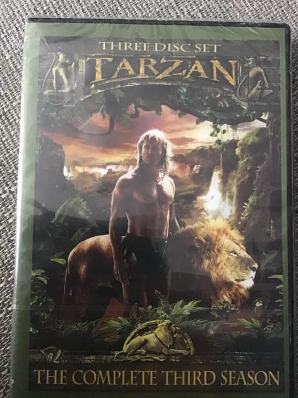 Tarzán: The Complete Third Season (DVD, 1991) region 0 Brand New Tarzán: The Complete Third Season (DVD, 1991) region 0 Brand New
