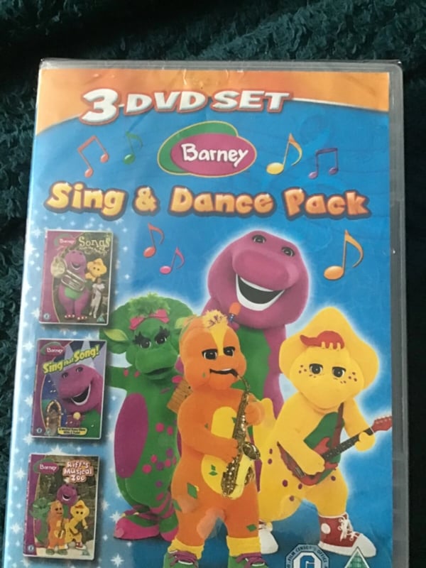Barney - Sing And Dance Pack (Box Set) (DVD, 2012) Region 2 Brand New