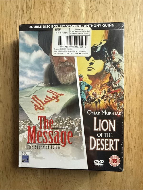 Lion Of The Desert / The Message (Box Set) (DVD, 2006) Region 2 Brand New