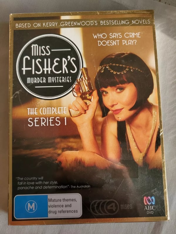 Miss Fisher's Murder Mysteries Series 1 DVD Region 4 Essie Davis. Brand New