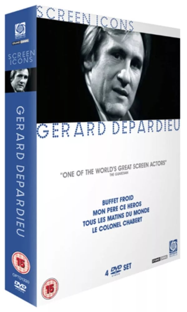 GERARD DEPARDIEU SCREEN ICONS DVD BOX SET - Region 2 Brand New