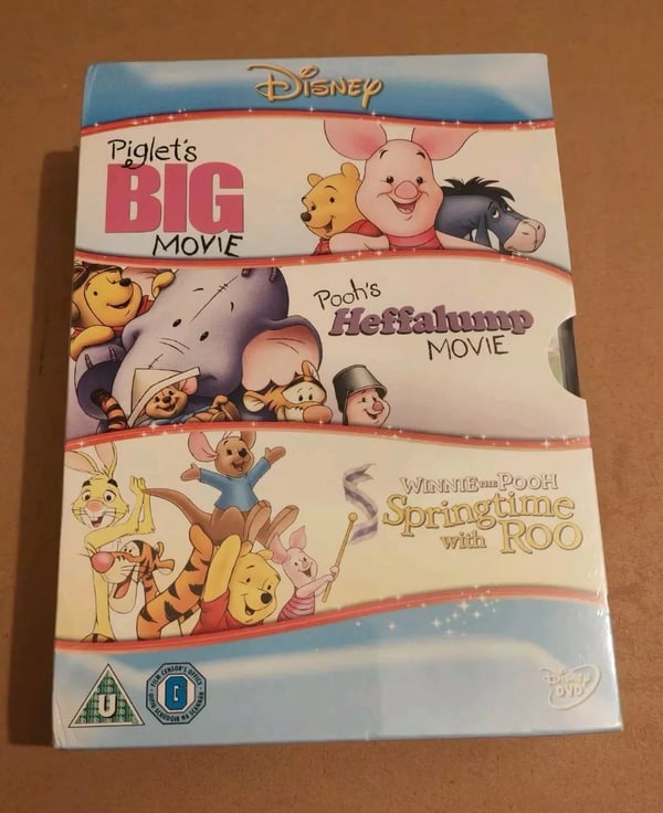 Winnie the Pooh Springtime Triple Pack (2009) DVD Boxset Region 2 () Brand New