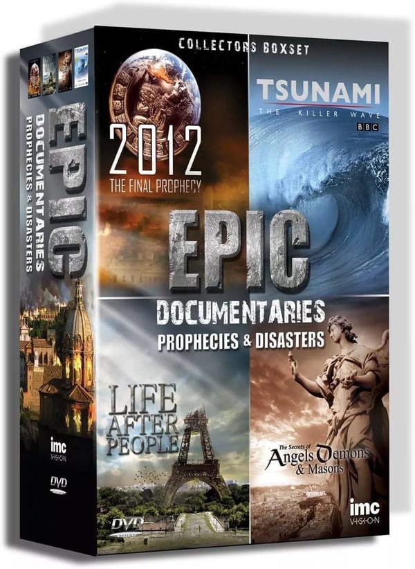 Epic Documentaries - Prophecies & Disasters - 4 DVD Box Set (DVD) - Region 2 Brand New