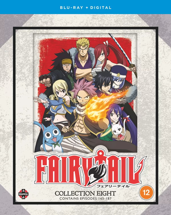 Fairy Tail: Collection 8 [12] Blu-ray Box Set Region 2 Brand New
