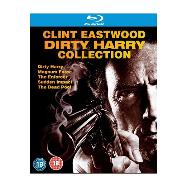 Dirty Harry Collection [18] Blu-ray Box Set Region 2 Brand New