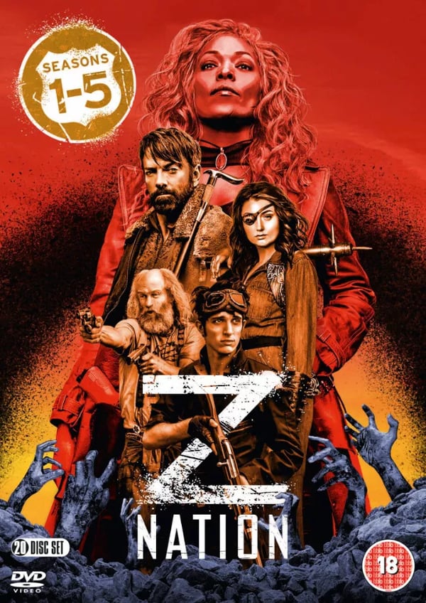 Z Nation: Seasons 1-5 [18] DVD Box Set Region 2 Brand New