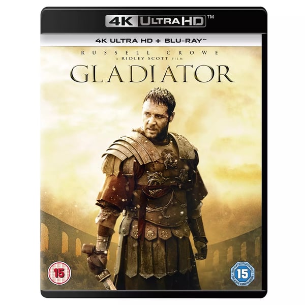 Gladiator [15] 4K UHD Region 2 Brand New