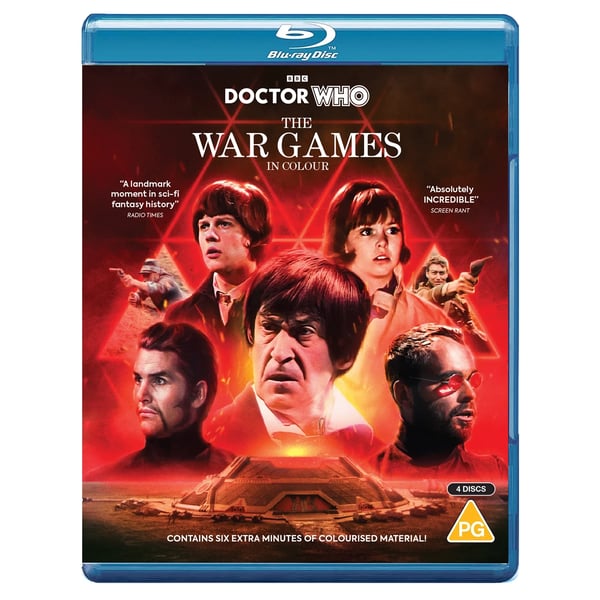 Doctor Who: The War Games in Colour [PG] Blu-ray Box Set Region 2 Brand New