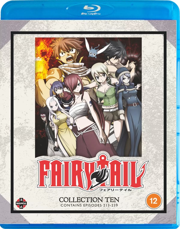 Fairy Tail: Collection 10 [12] Blu-ray Box Set Region 2 Brand New