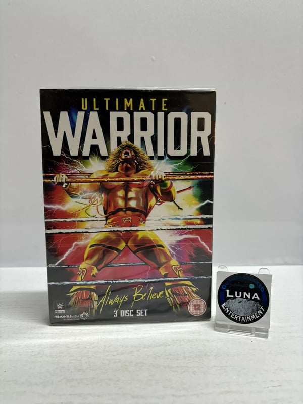 WWE: Ultimate Warrior - Always Believe - DVD Box Set - Cert 12 - Region 2 Brand New