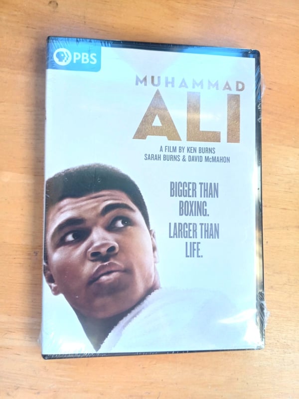 MUHAMMAD ALI a film by Ken Burns. 4 Disc Box set. region 1 USA DVD  Brand New