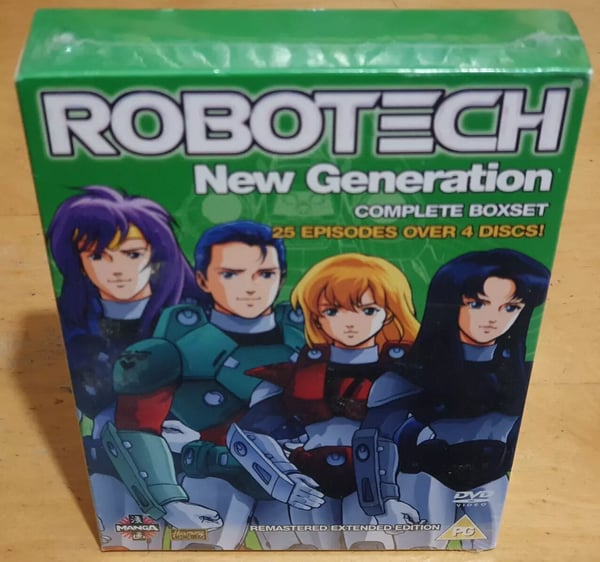 Robotech Generation Complete Collection DVD Box Set PAL Manga Region 2 Brand New Robotech Generation Complete Collection DVD Box Set PAL Manga Region 2 Brand New