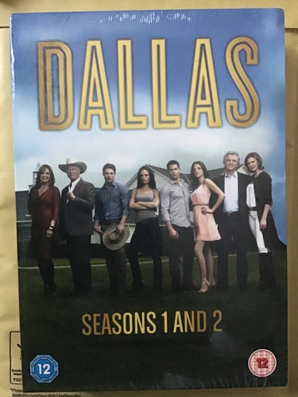 Dallas series 1 & 2. Dvd .region 2. Brand New