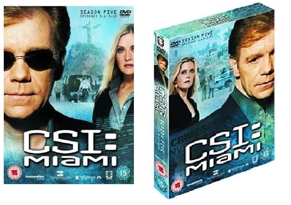 CSI: Miami - Kausi 5 DVD-boksipaketti, Alue 2