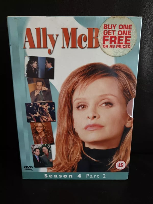 Ally McBeal - Sæson 4 - Komplet Boks (DVD, 2002)