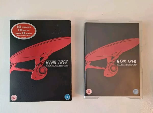 Star Trek: The Movies 1-10 [12] DVD Box Set Region 2 Brand New