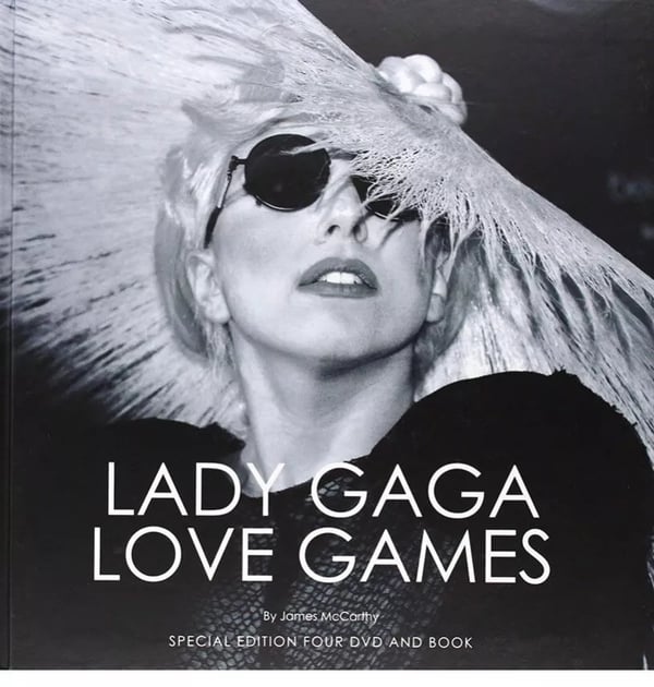 Lady Gaga: Love Games (Box Set) by McCarthy, James 4 DVD & Hardcover Book Region 2 Brand New