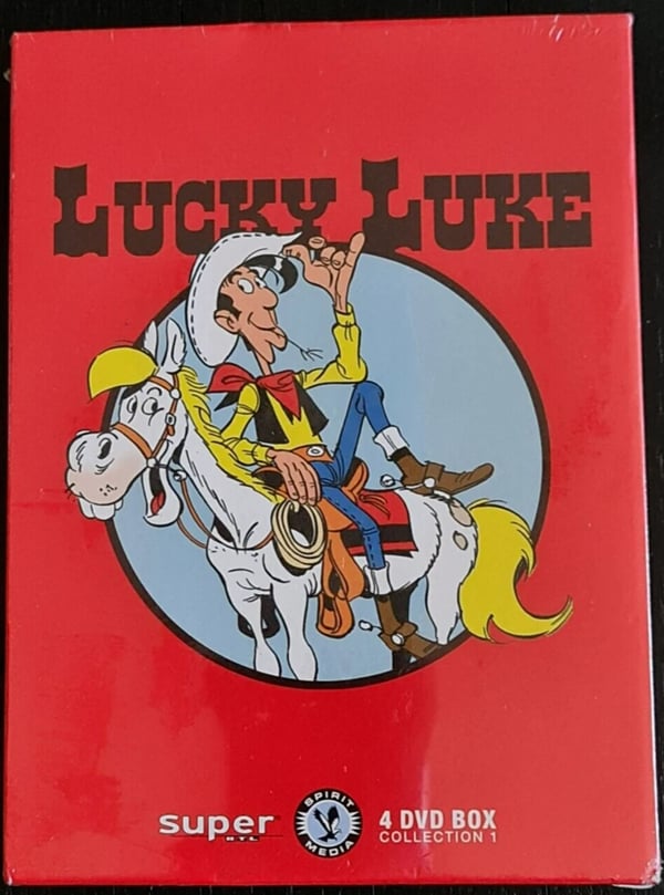 Lucky Le Collection 1, 4 DVD Box Set, German Import in German and French, Region 2 Brand New Lucky Le Collection 1, 4 DVD Box Set, German Import in German and French, Region 2 Brand New