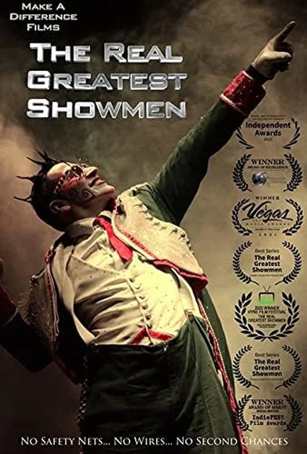The Real Greatest Showmen Sæson Et DVD Boks Sæt
