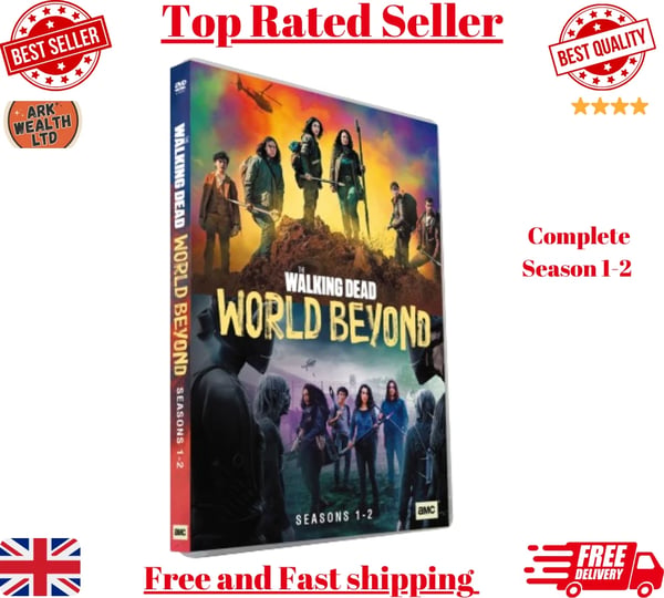 The Walking Dead: World Beyond - Season 1-2 [15] DVD Box Set Region 2  Brand New