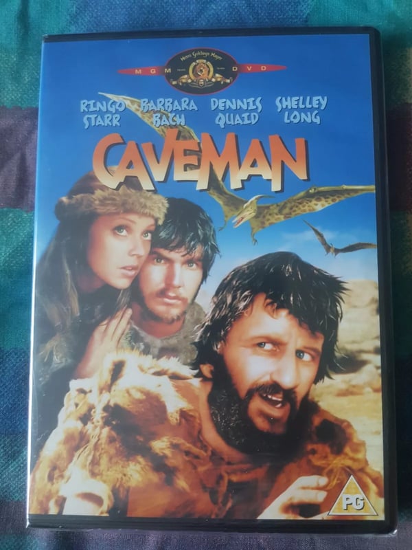 Caveman (1981) - region 2 dvd - - Ringo Starr, Barbara Bach Brand New