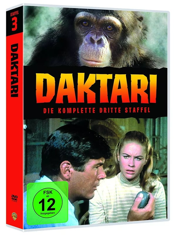 Daktari – Komplett Sesong 3 DVD (Region 2)