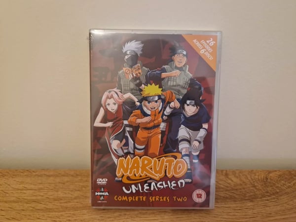 Naruto Unleashed Complete Series 2 DVD Boxset 6 Discs Region 2 Brand New