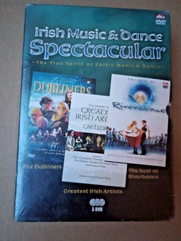 Irish Music And; Dance Spectacular DVD Box Set, 1994 Region 2 Brand New