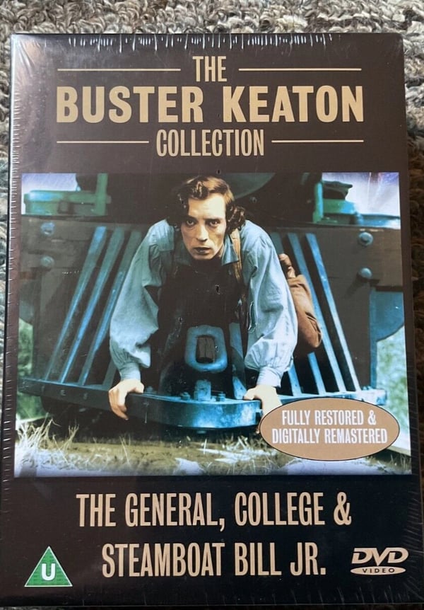 The Buster Keaton Collection (Box Set) (DVD, 2001) Region 2 Brand New