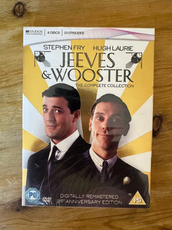 Jeeves And Wooster Complete DVD Box Set Remastered Fry Laurie Region 2 Brand New