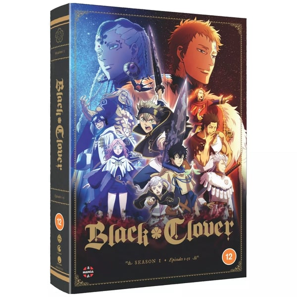 Black Clover: Komplett Første Sesong (10-Disc Sett) - DVD