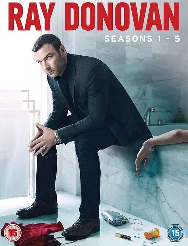 Ray Donovan - Kausi 1-5 (20 levyn DVD-boksijulkaisu)