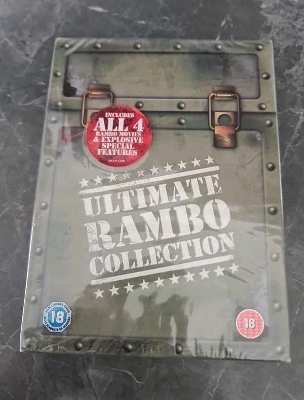 Ultimate Rambo Collection - 4-DVD Box Set, Region 2 Ultimate Rambo Collection - 4-DVD Box Set, Region 2