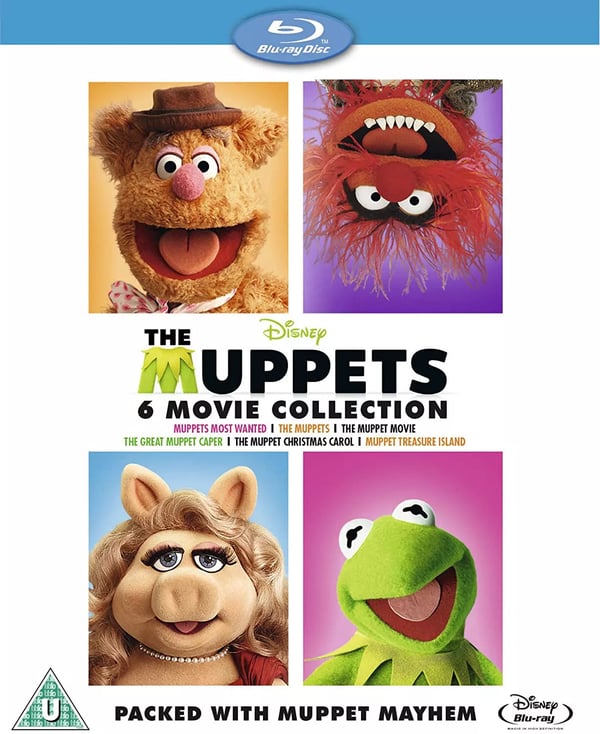 The Muppets Bumper Six Movie Collection [U] Blu-ray Box Set Region 2 Brand New