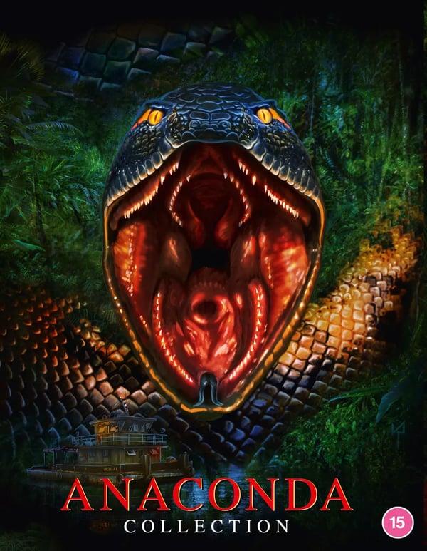 Anaconda 1-4 [15] Blu-ray Box Set Region 2 Brand New