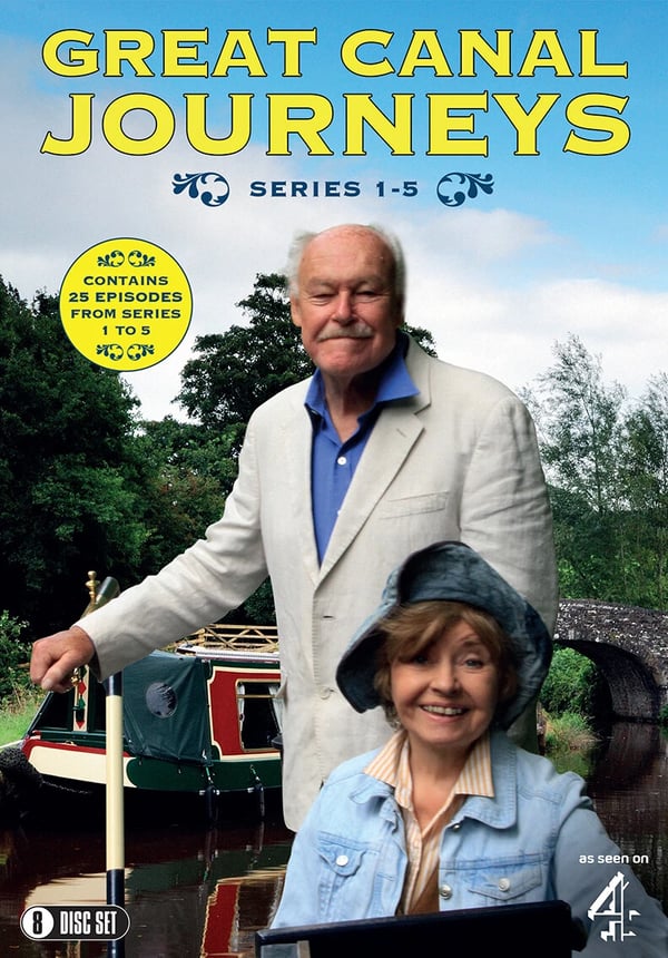Great Canal Journeys: Serie 1-5 [E] DVD Boks Sæt, Region 2