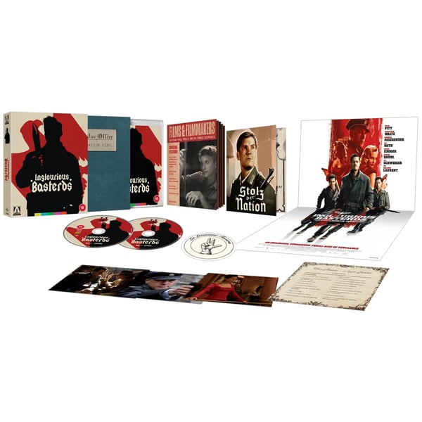 Inglourious Basterds Limited Edition [18] Blu-ray Region 2 Brand New