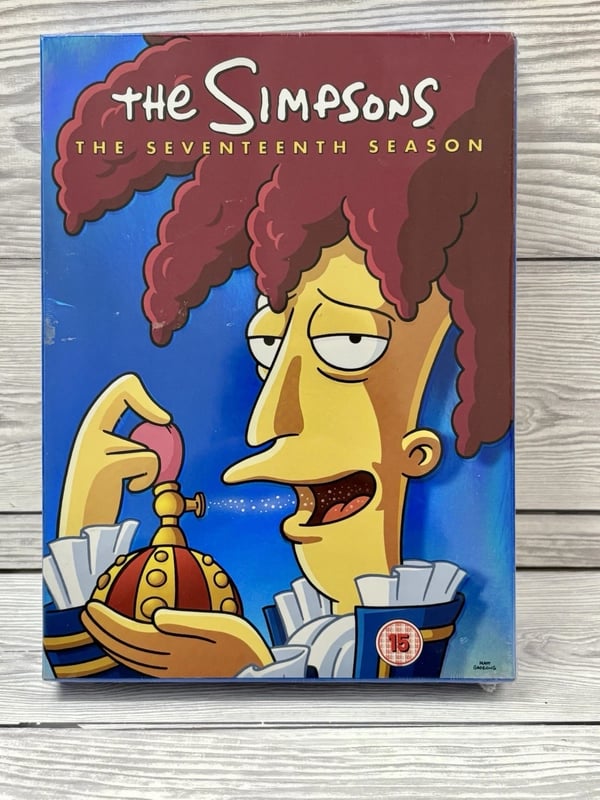 The Simpsons The Seventeenth Season 17 Box Set DVD PAL Region 2 Brand New