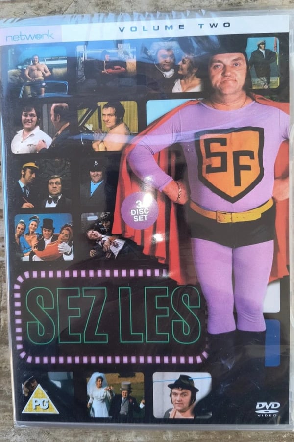 LES DAWSON "SEZ LES" VOLUME TWO 2 3 x DVD BOX SET Region 2 Brand New