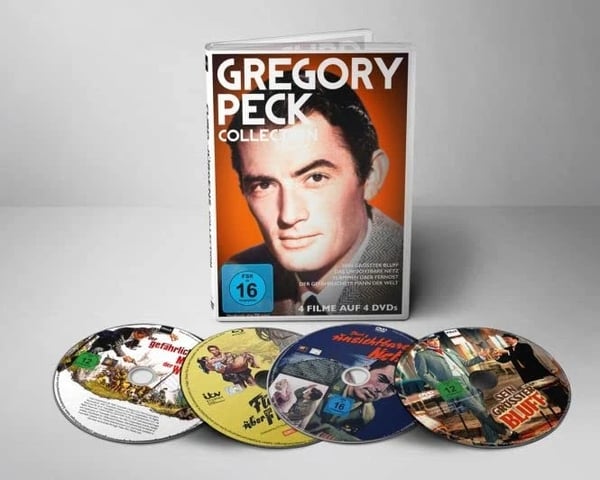 Gregory Peck Collection. 4 DVDs. (DVD) Region 2 Brand New Gregory Peck Collection. 4 DVDs. (DVD) Region 2 Brand New