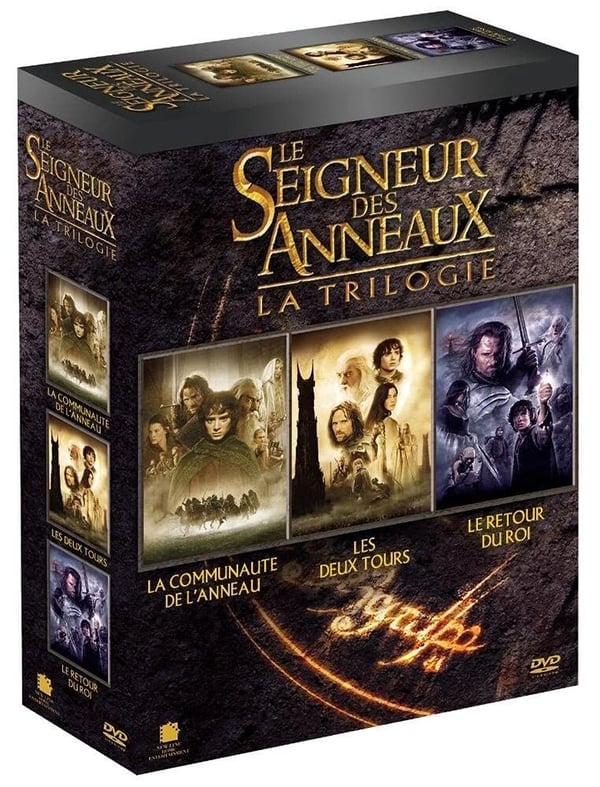 Coffret trilogie le seigneur des anneaux : la communauté de l'anneau ; les (DVD) Region 2 Brand New