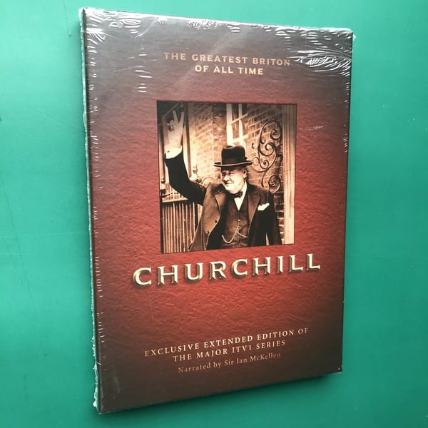CHURCHILL (Greatest Briton) ITV Documentary Series DVD (EXTENDED EDITION) Region 2 Brand New CHURCHILL (Greatest Briton) ITV Documentary Series DVD (EXTENDED EDITION) Region 2 Brand New