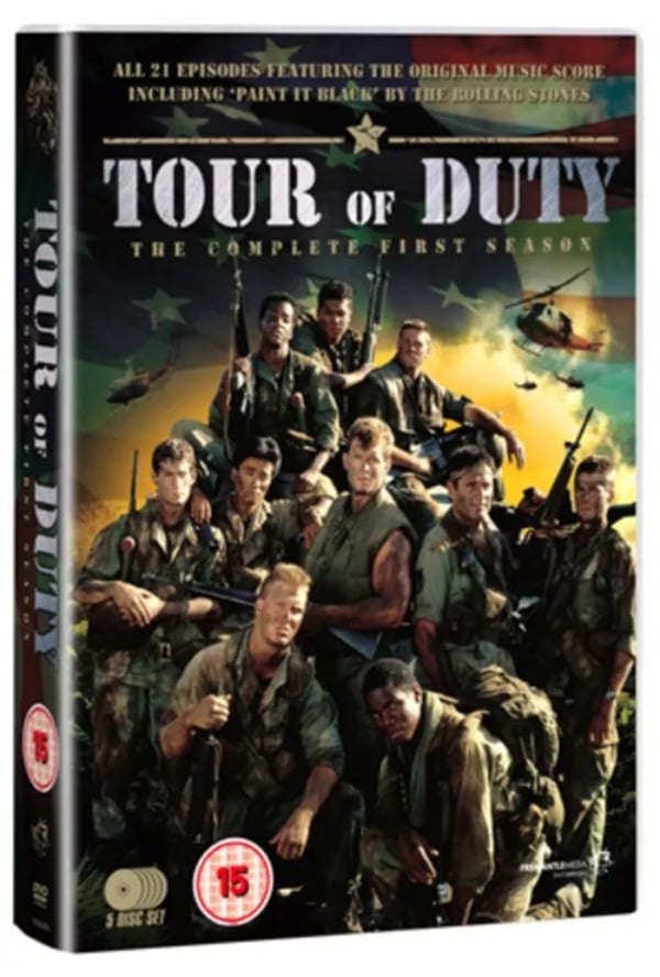 Tour of Duty: Komplett sesong 1 DVD Box Set (Region 2)