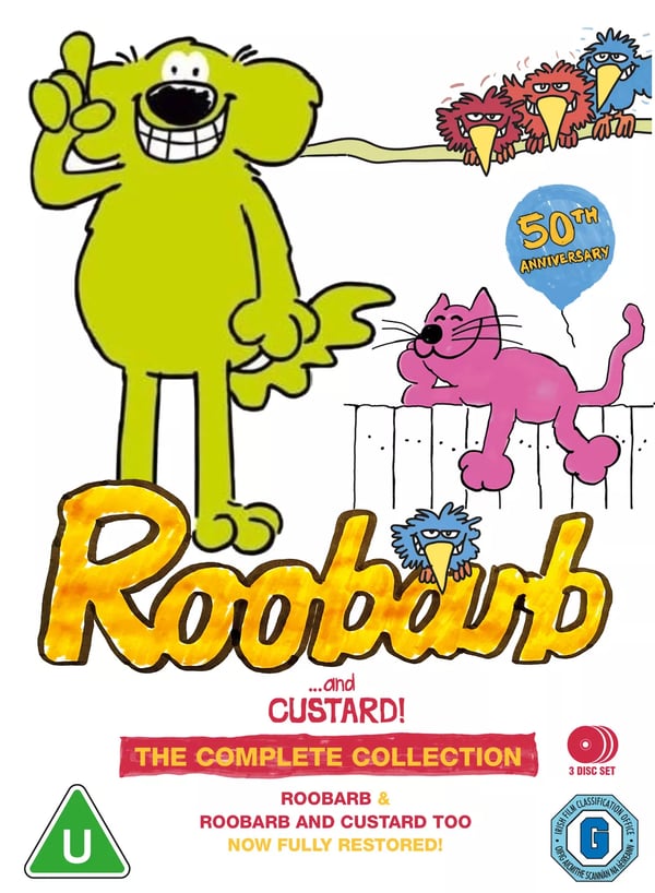Roobarb and Custard: Den komplette samlingen [U] DVD Box Set