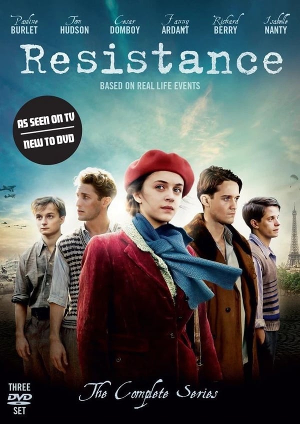 Resistance: Den Komplette Serie (DVD, 2016) med Pauline Burlet